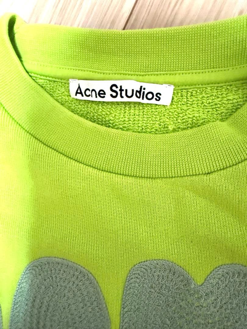 Acne Studios ライムグリーン トレーナー
