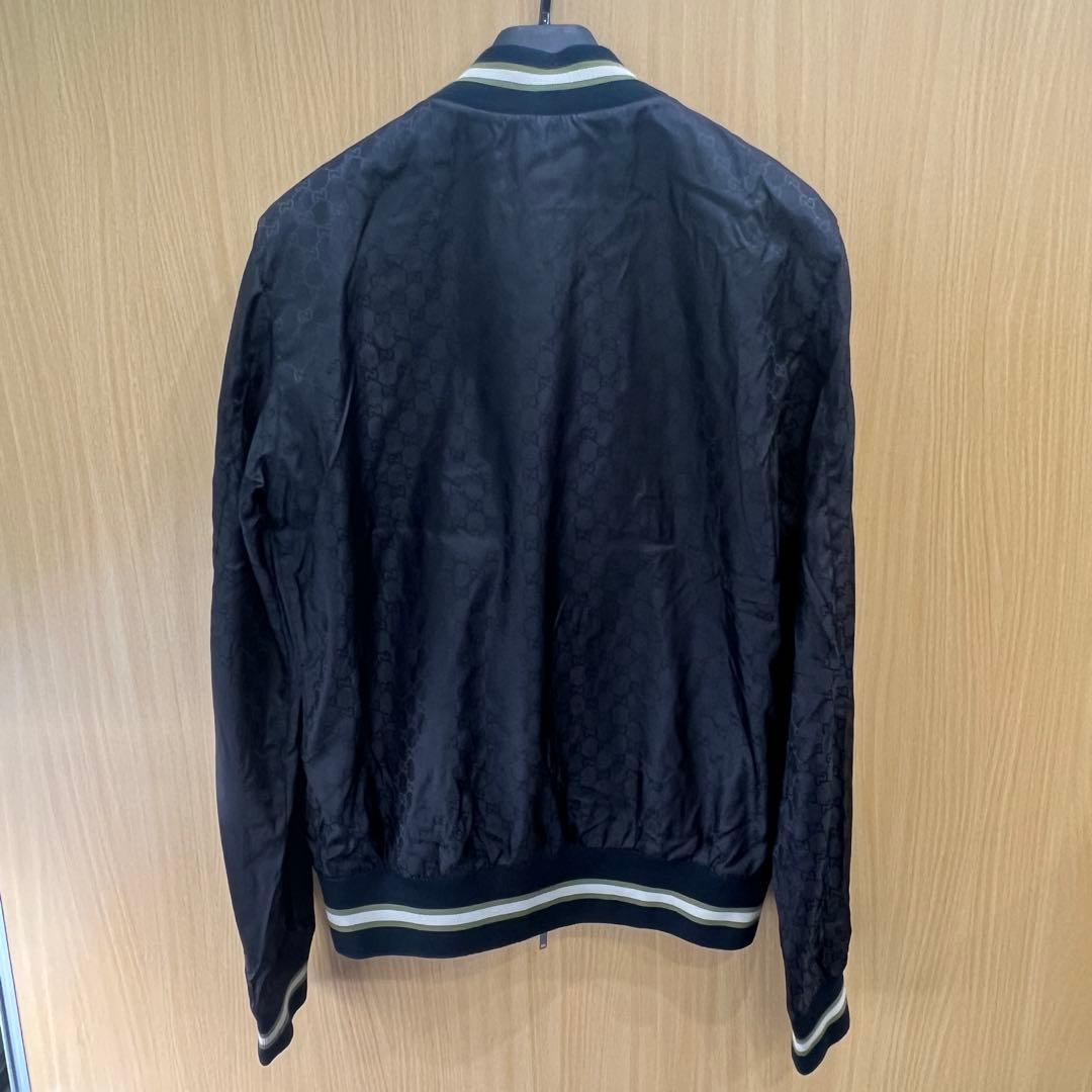 【超レア】48 GUCCI ブルゾン　GG総柄　グッチ　ナイロン　ジャンパー
