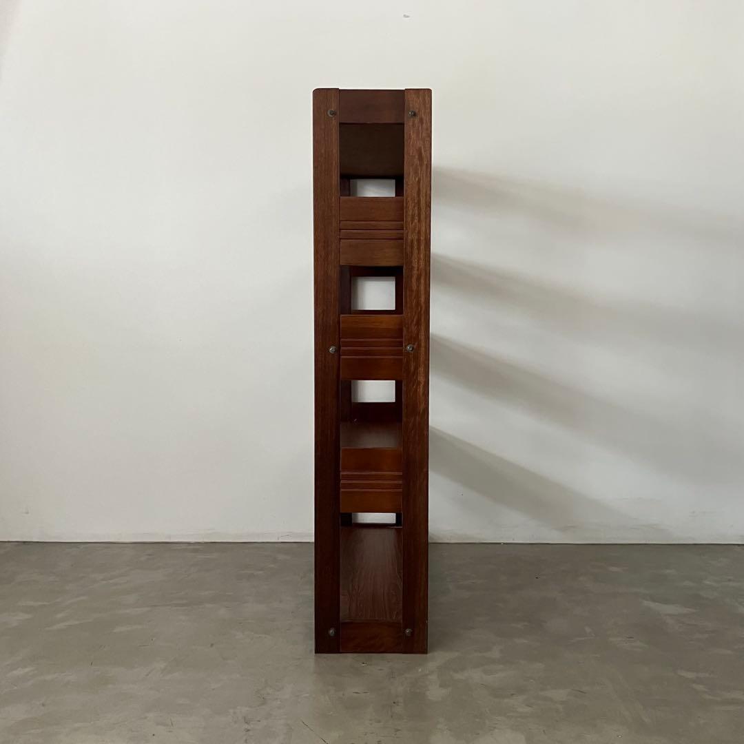 レトロ　アンティーク　古道具　古家具　木製　本棚　収納棚　キャビネット　昭和