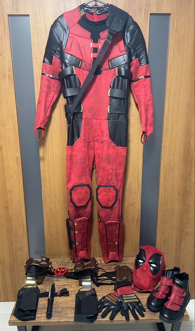 デッドプール コスチュームフルセット/170〜175cm