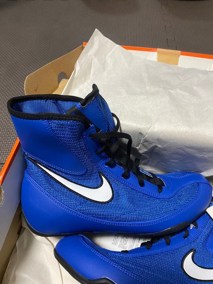 Nike ボクシングシューズ 青