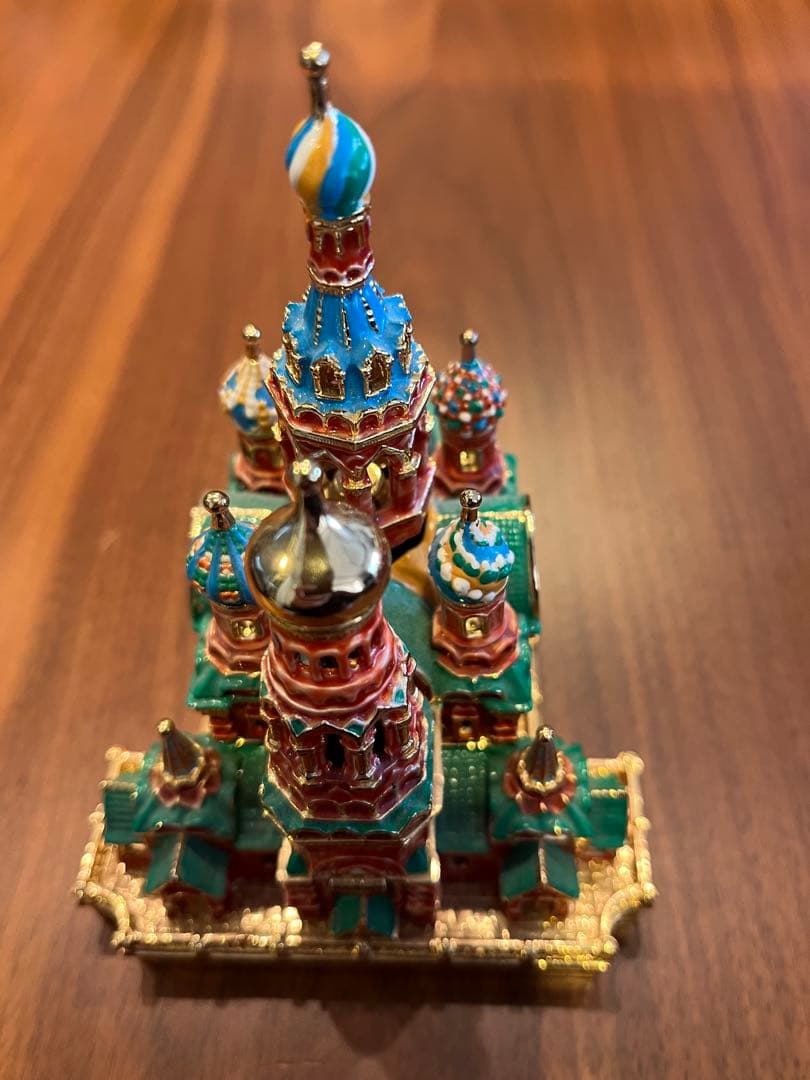 ロシア 赤の広場 オルゴール ミニチュア装飾品 インテリア 美品 高級感 いいね