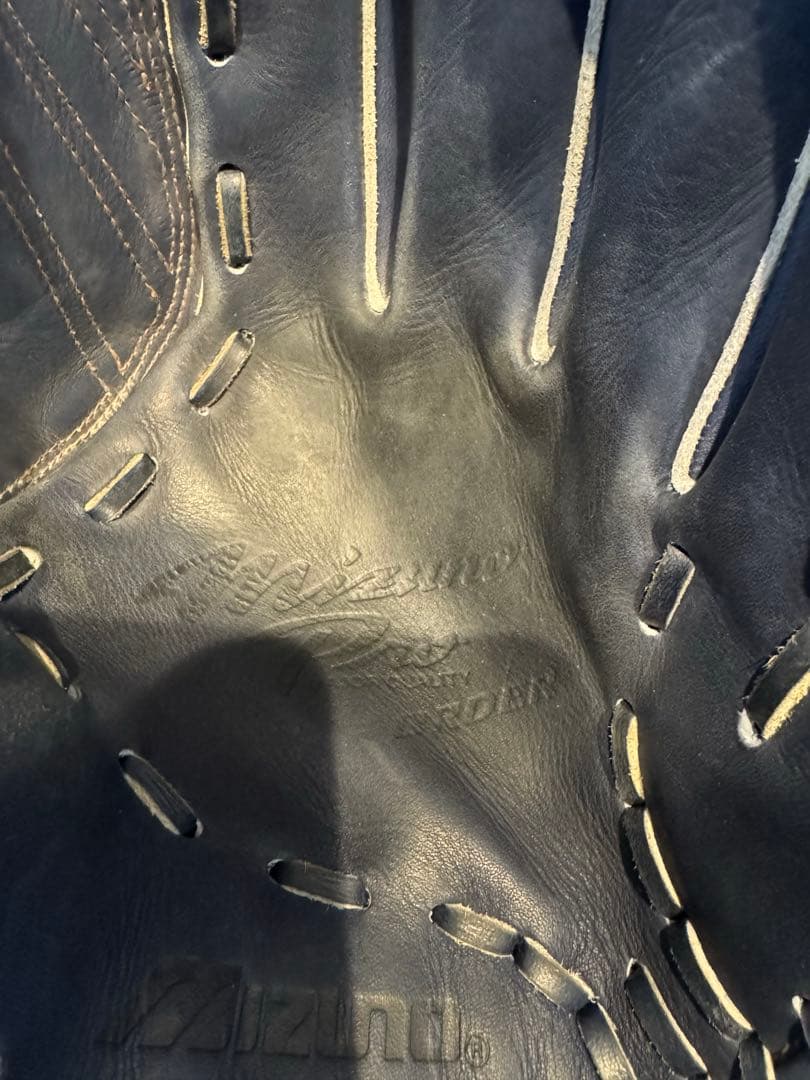 Mizuno Proオーダー 軟式グローブ ネイビー