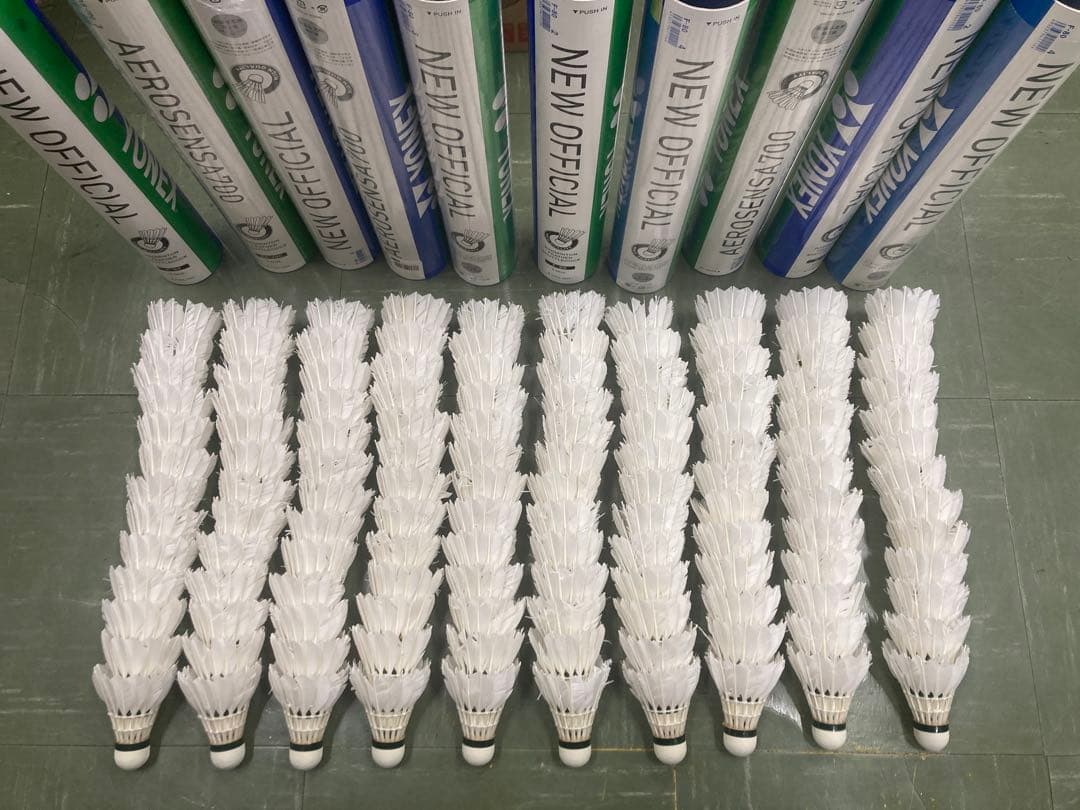 ニューオフィシャルなどノック用シャトル　130個②