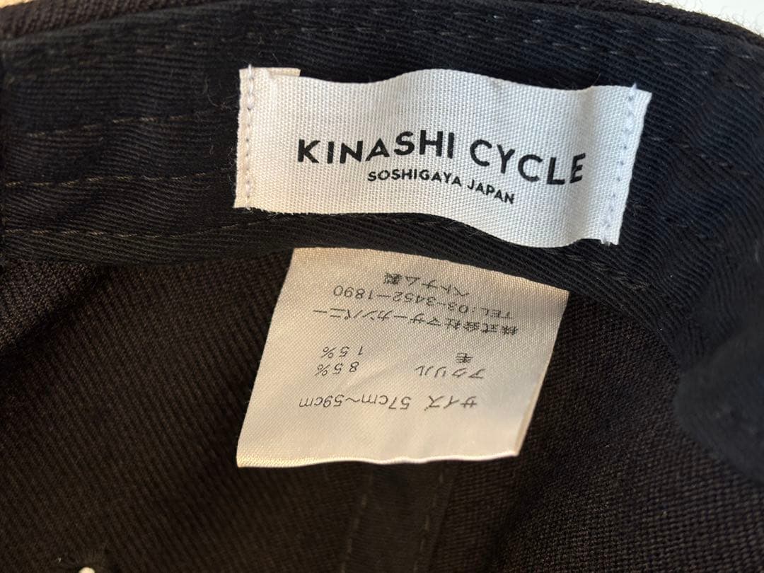 木梨サイクル/帽子/キャップ/限定/スナップバック/SAKUZO/作三/ネイビー