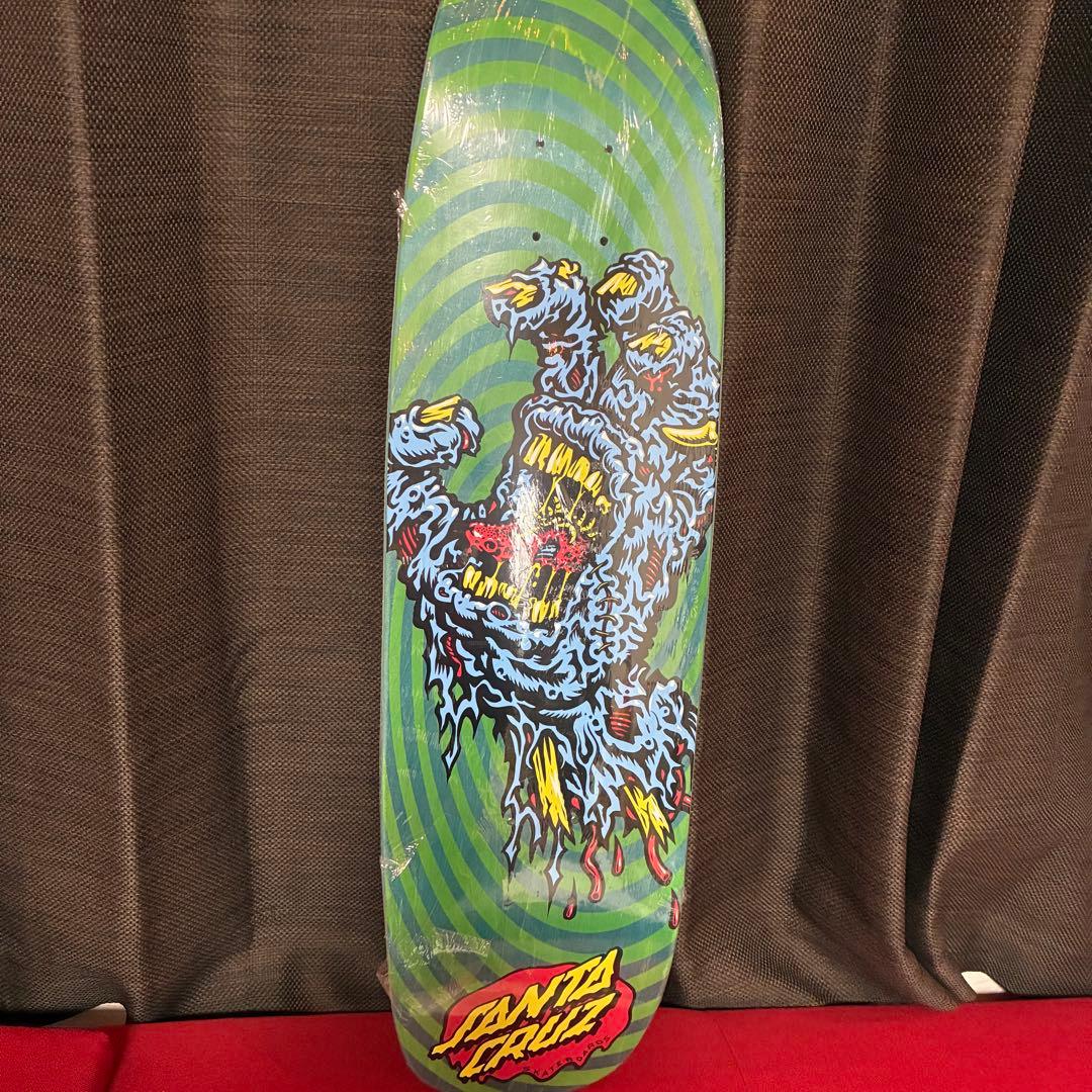 新品 SANTA CRUZ DECAY HAND スケートボードデッキ