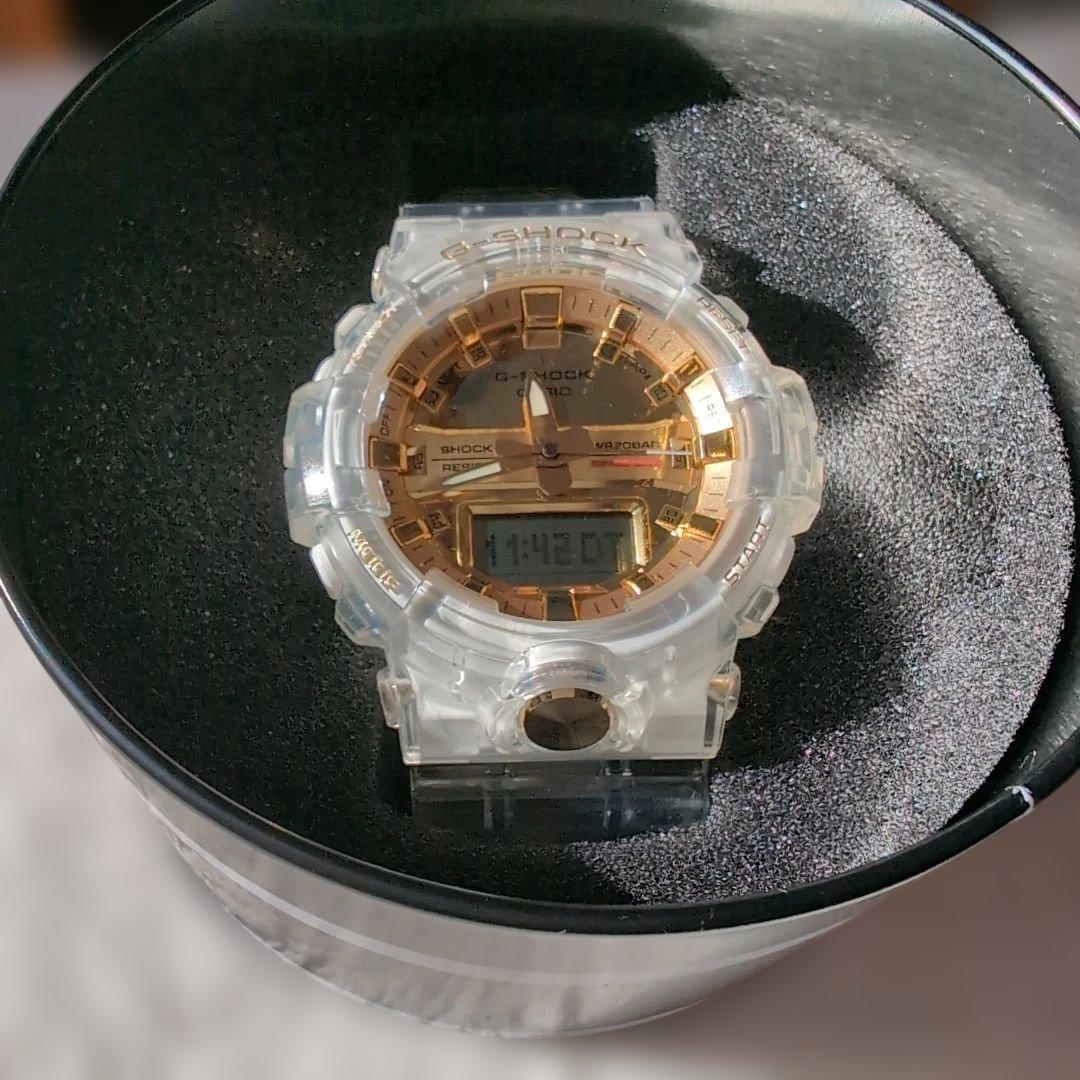 G-SHOCK GA-835E-7AJR クリア/ゴールド