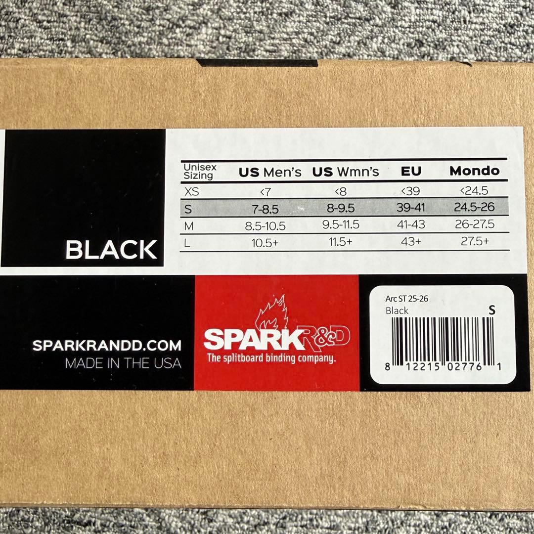 新品SPARK R&D ARC ST ＋パデットキット　Sサイズ