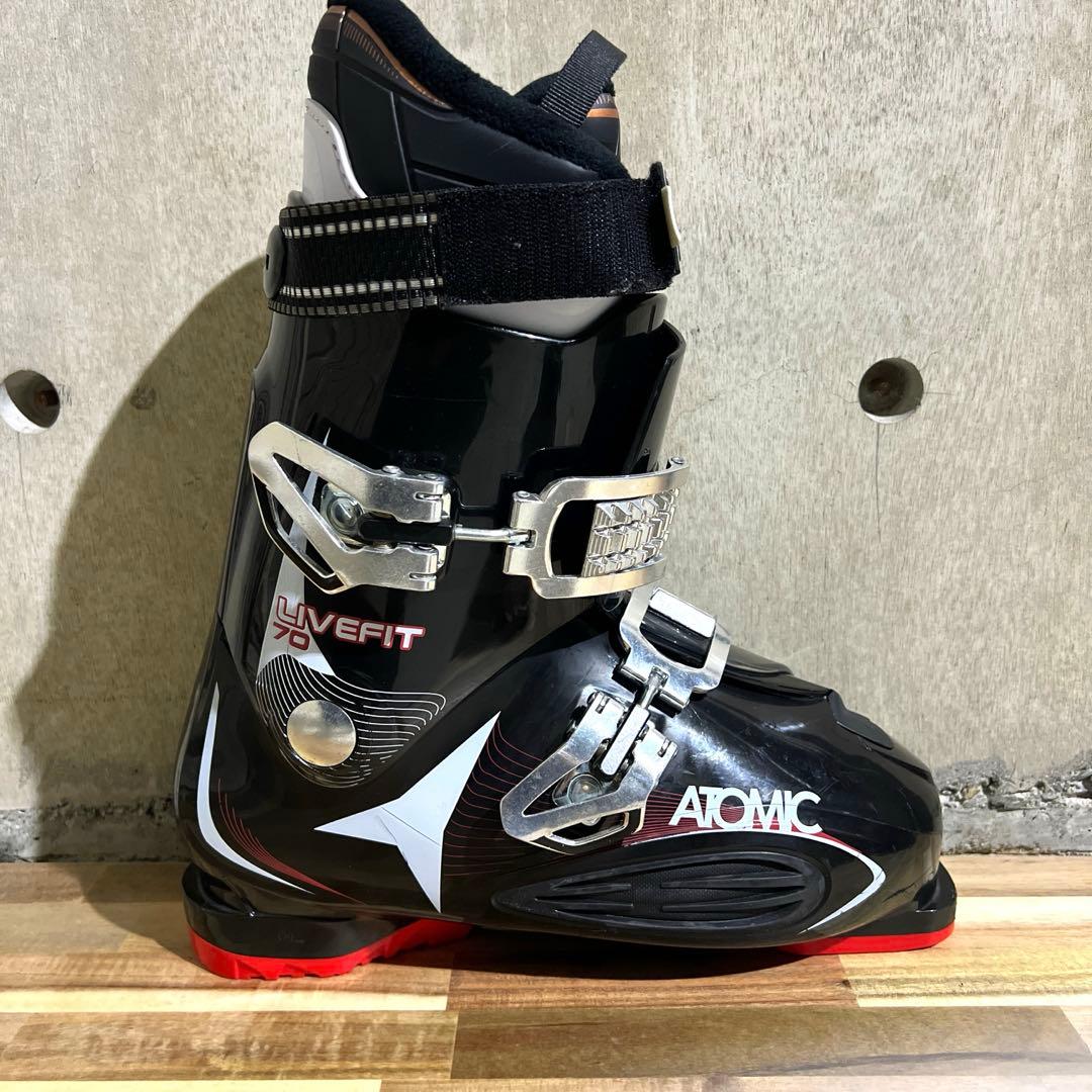 ATOMIC スキーブーツ 28.5cm ブラック 赤ソール