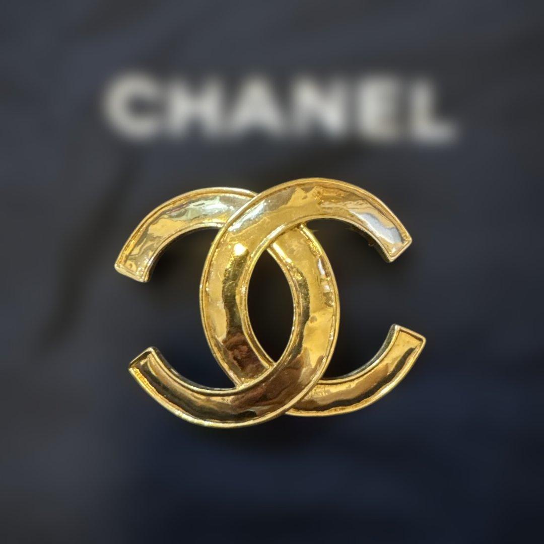 シャネル(Chanel) シャネル ブローチ ココマークメッキゴールドレディース