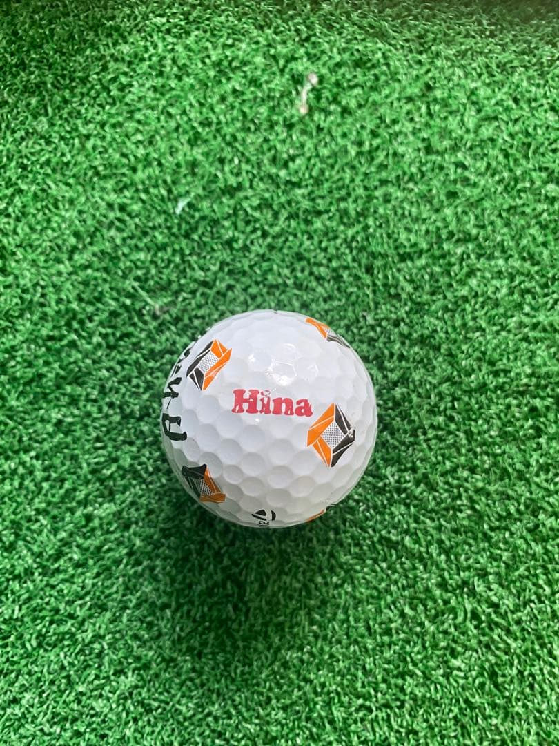 新垣比奈プロのオンネーム入りサインボール