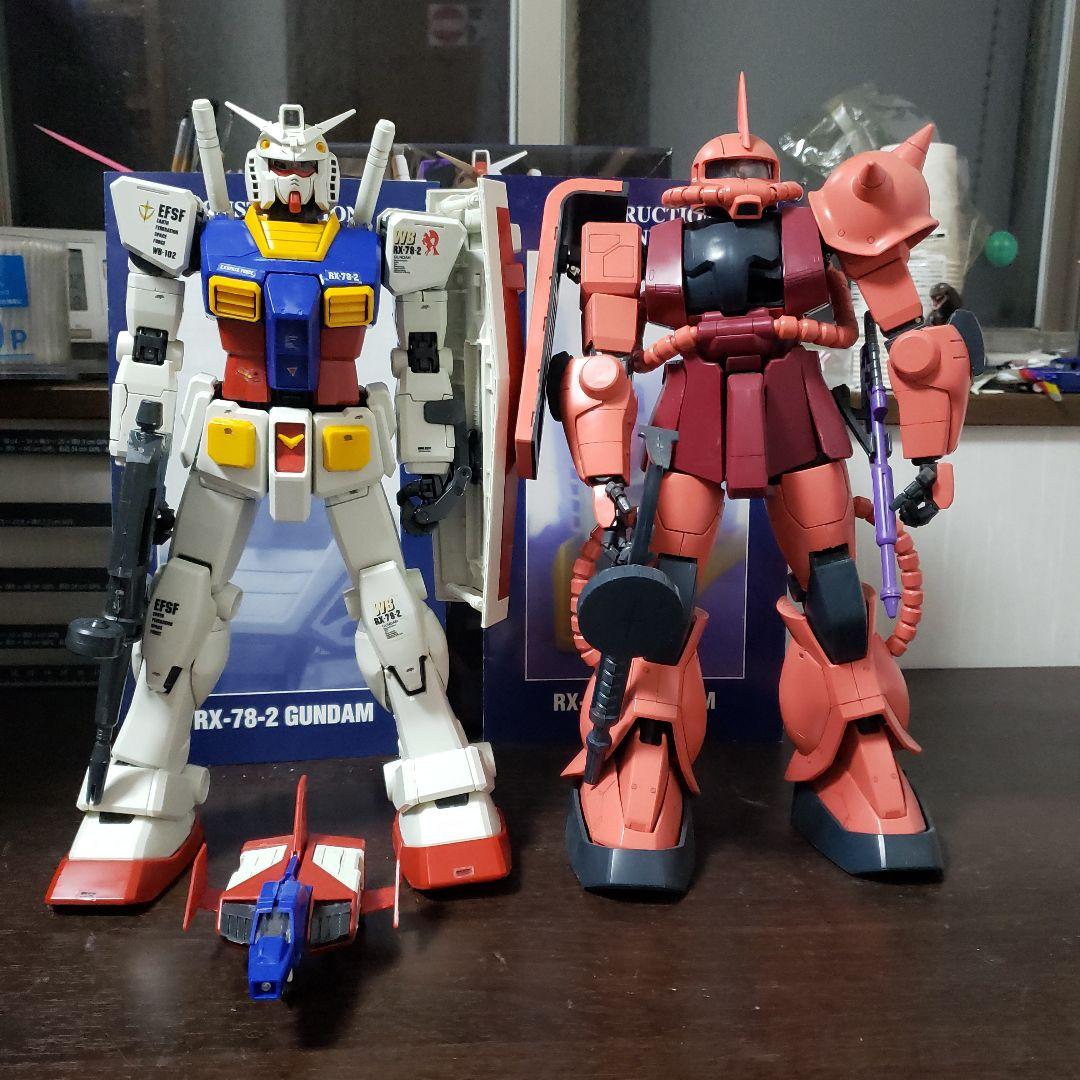1/60RX-78-2ガンダムPG１/60シャーザク