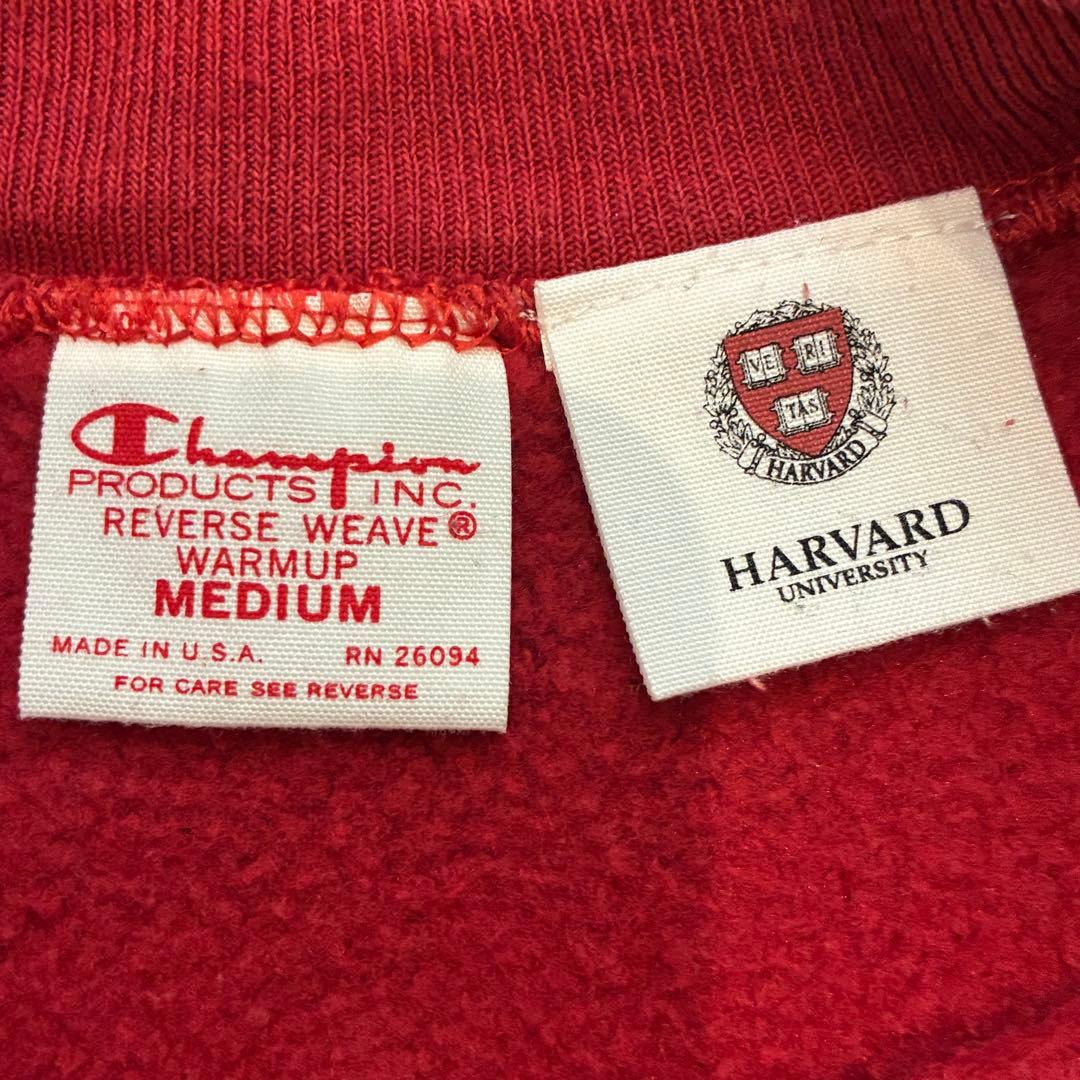 Champion Reverse Weave 赤 スウェット