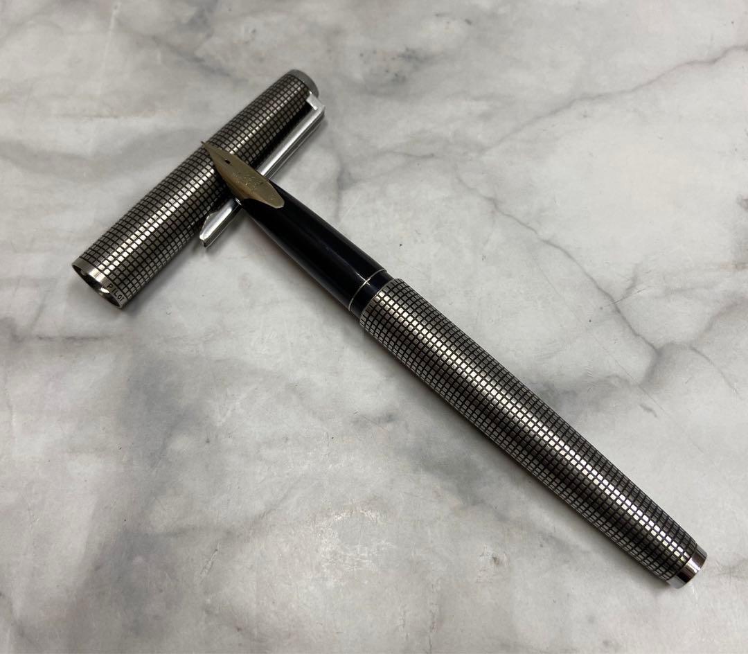 PILOT CUSTOM 万年筆 18K-WG F