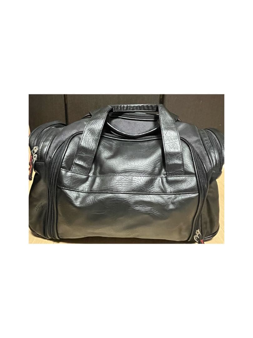 SRIXON レザーボストンバッグ 黒