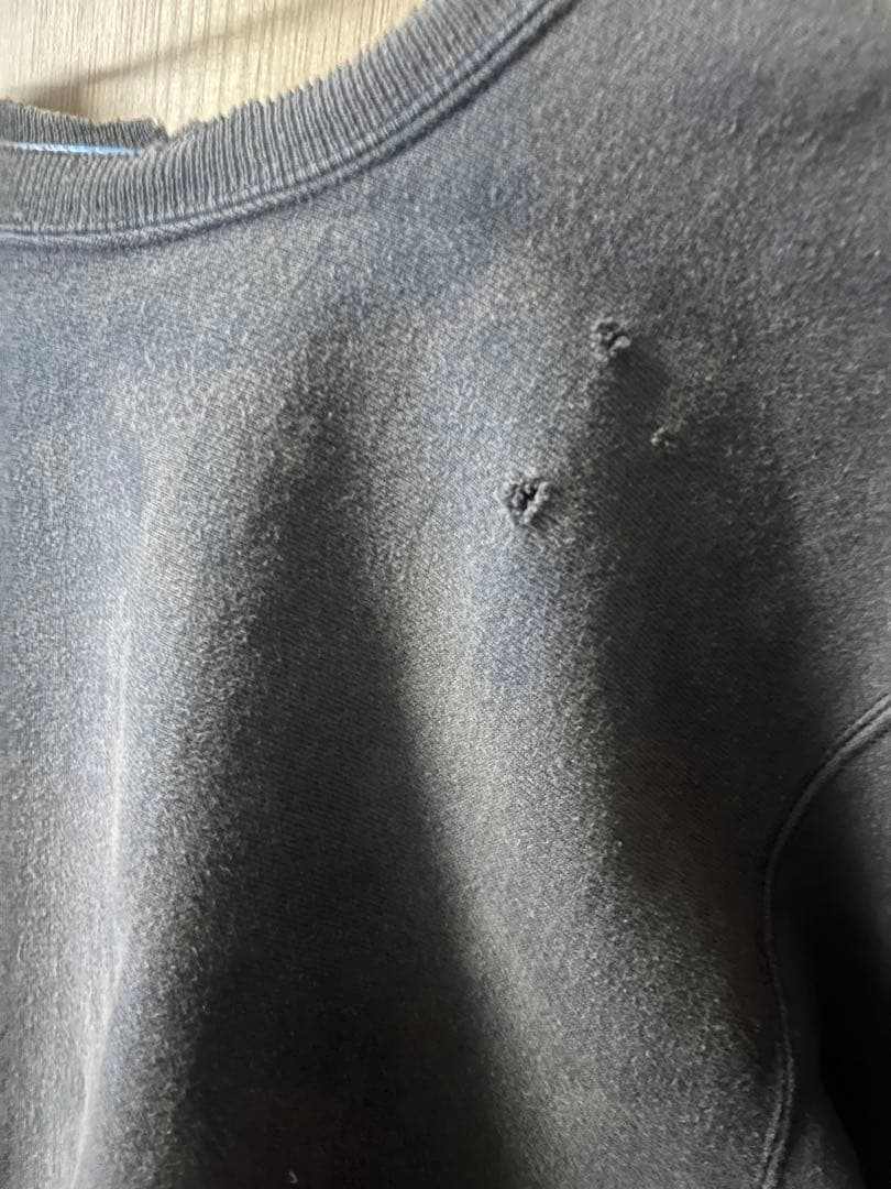 m*a様 champion ダークグレー スウェット リバースウィーブ USA