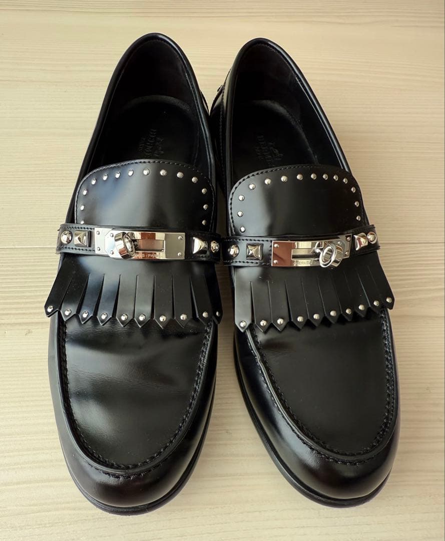 エルメス　モカシン《デスタン》38