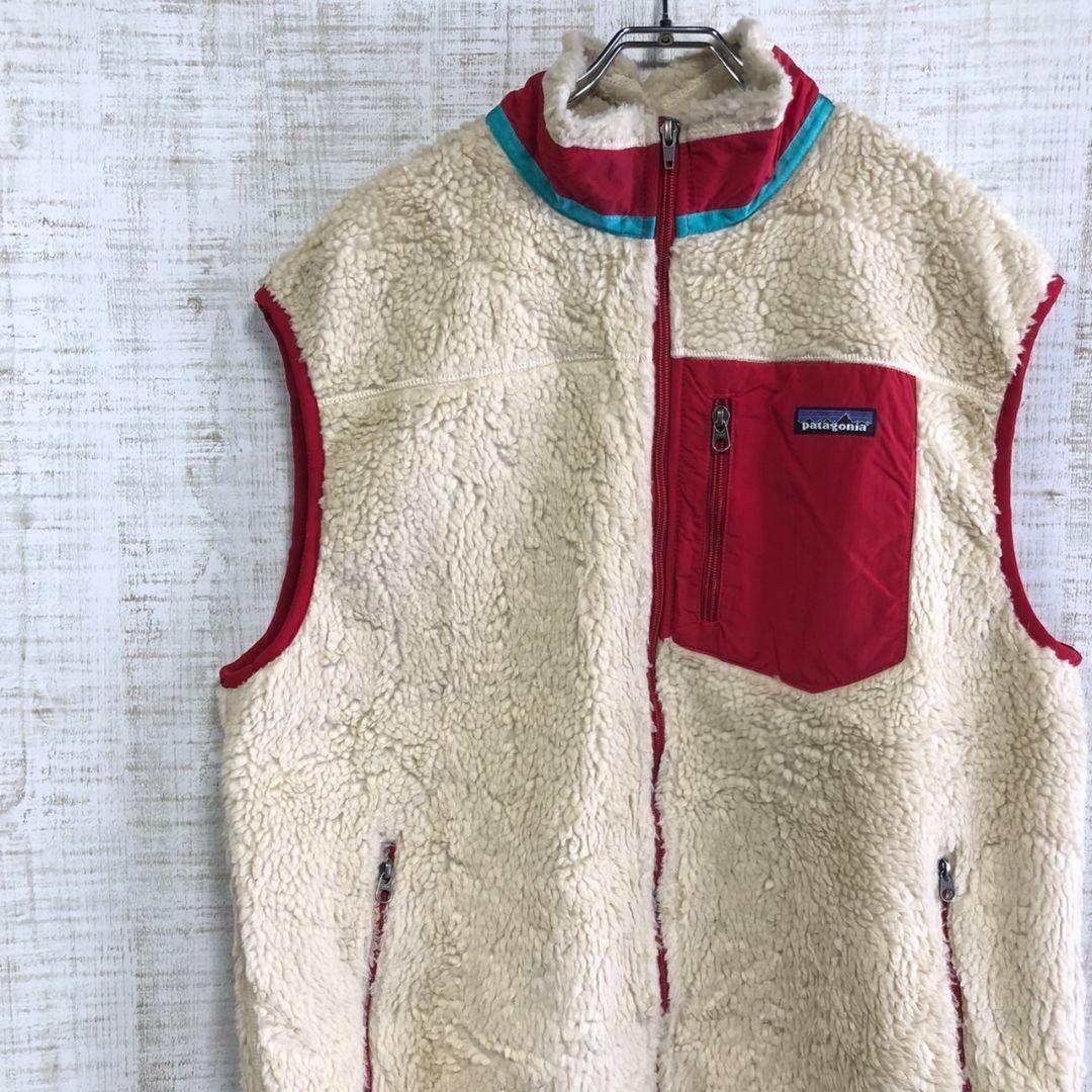 パタゴニア　ベスト XL 古着　メンズ　Patagonia　XL ベージュ