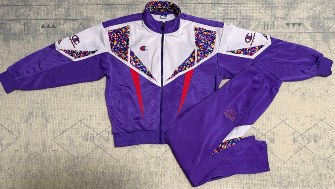 チャンピオン　Champion ジャージ上下セット 90s ヴィンテージ　平成