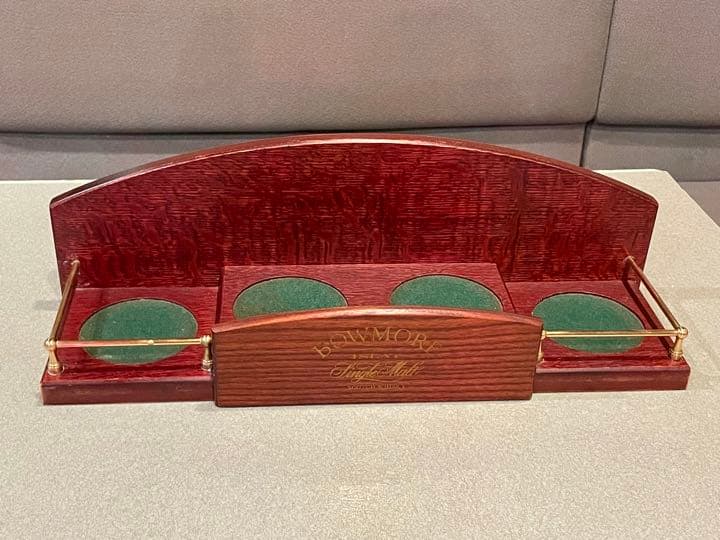 【シングルモルト】非売品★Marshallボトル４本＋ボトル台１