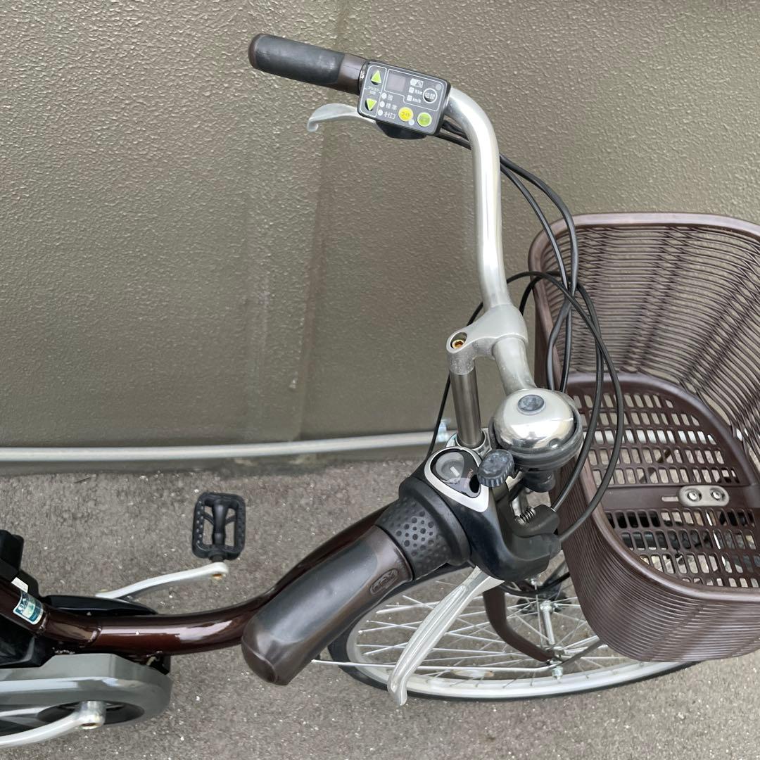 ヤマハ電動アシスト自転車26インチ 12.3Ahブラウン