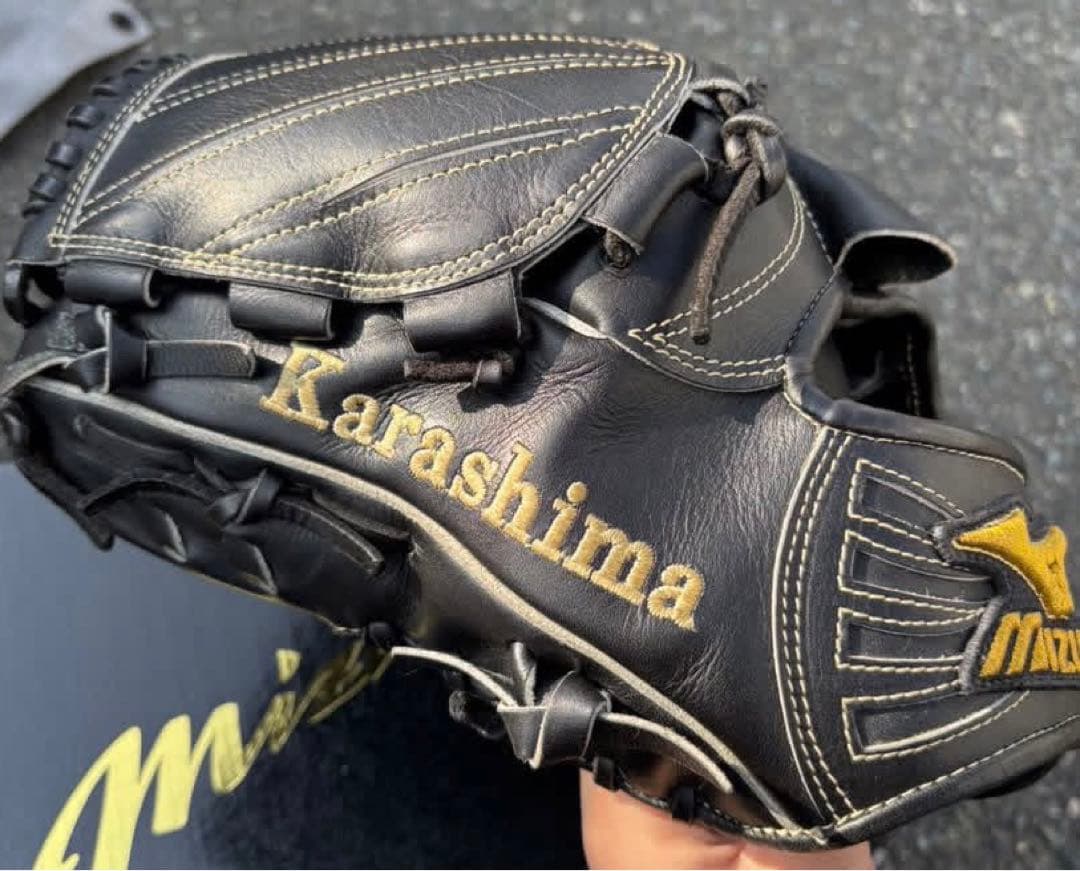 Mizuno ミズノ 東北楽天 辛島投手 プロ支給品 グローブ