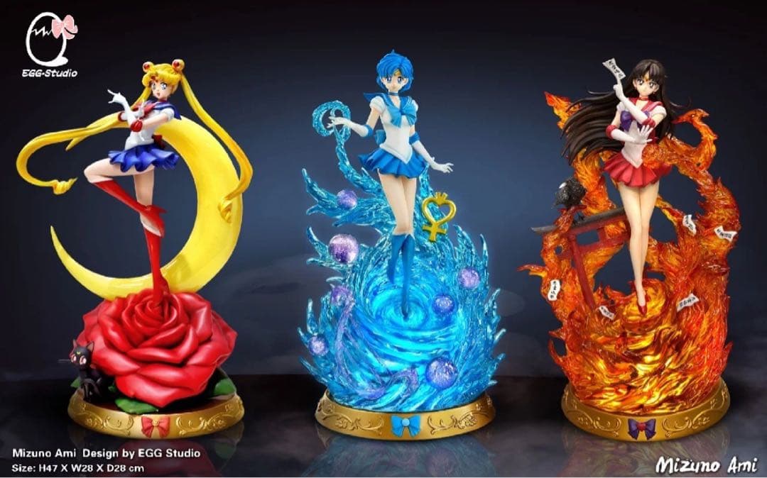 美少女戦士セーラームーン EGG 月野うさぎ スタチュー フィギュア