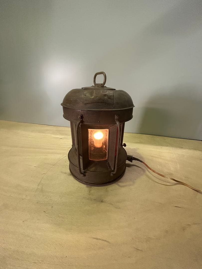 アンティーク航海灯（真鍮）