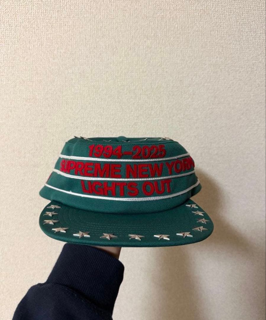 帽子 Supreme pillbox cap green