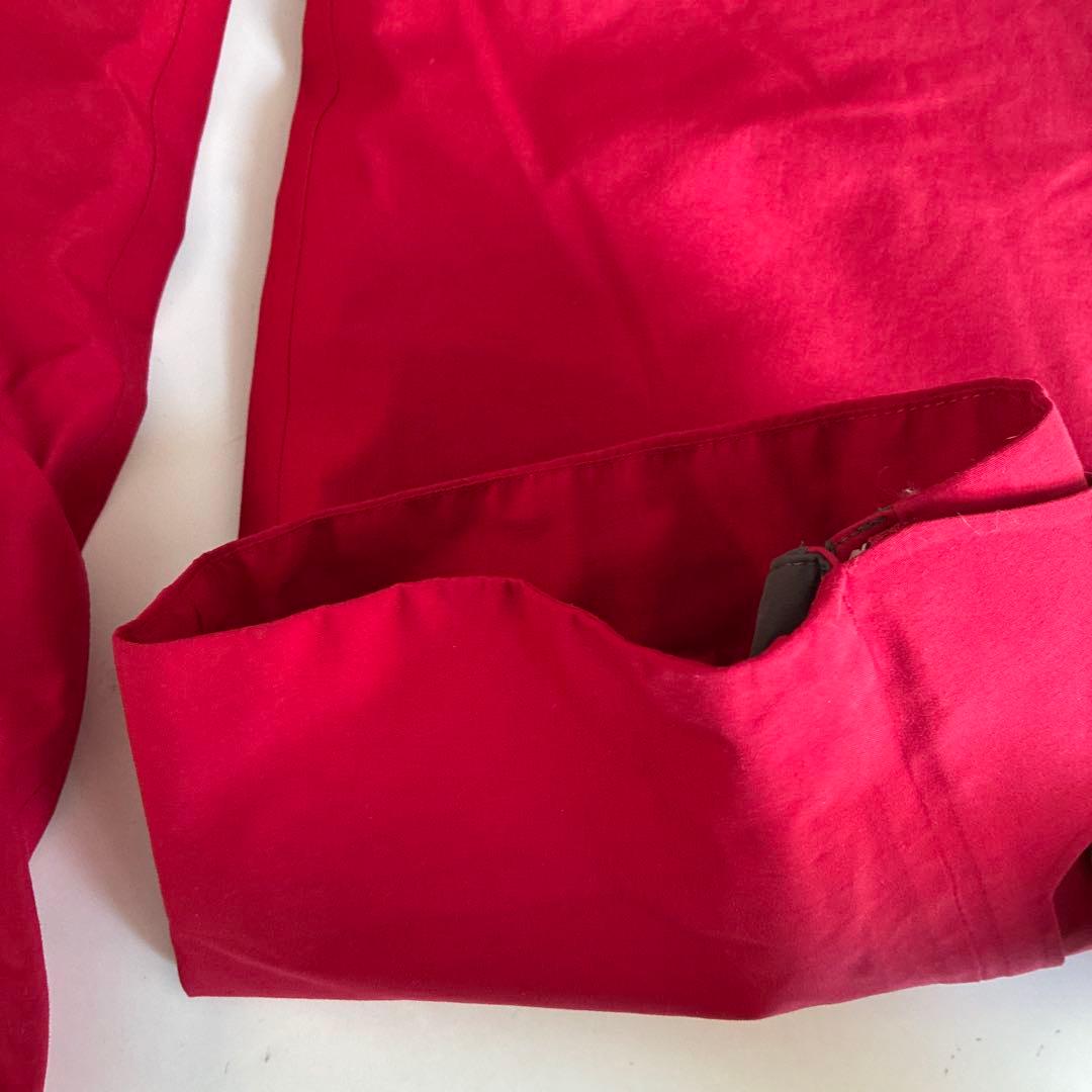 ダイワDAIWA ゴアテックス　防寒パンツ メンズLレッド　専用サスペンダー付