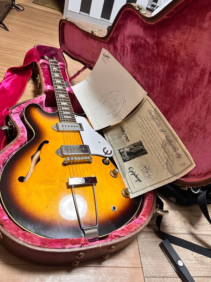 Epiphone ジョンレノン限定1965 本Casino サンバースト