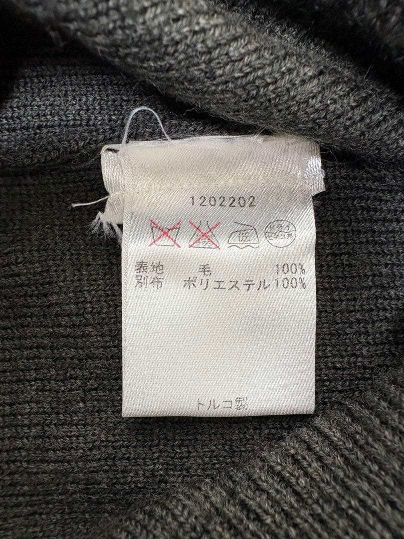 Barbourニット スエードパッチ　Sサイズ