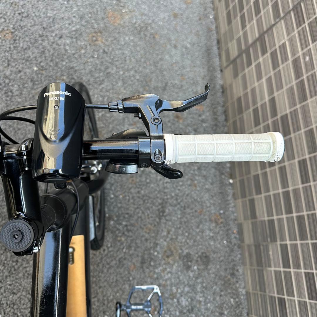 TRANS MOBILLYトランスモバイリー207E 電動アシスト自転車ブラック