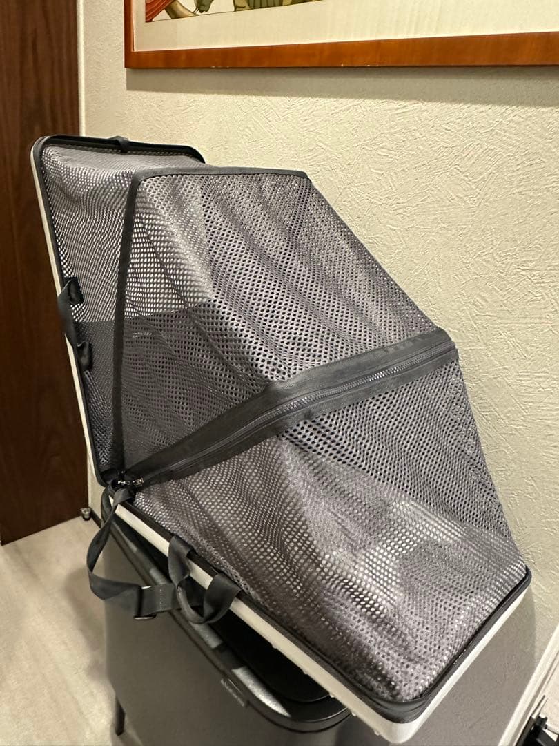 【NOWWEナウィ】犬用コンパクトキャリー《ホワイト》