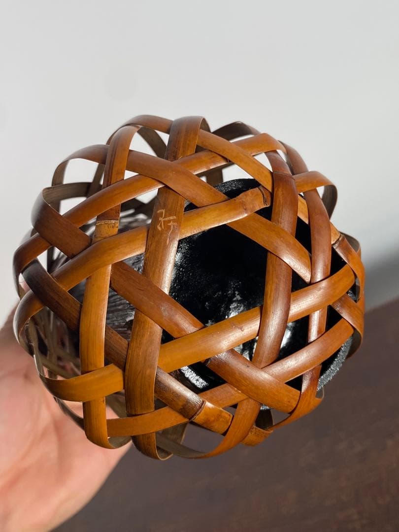 spiralさん専用　人間国宝　飯塚小玕斎　竹籠　共箱