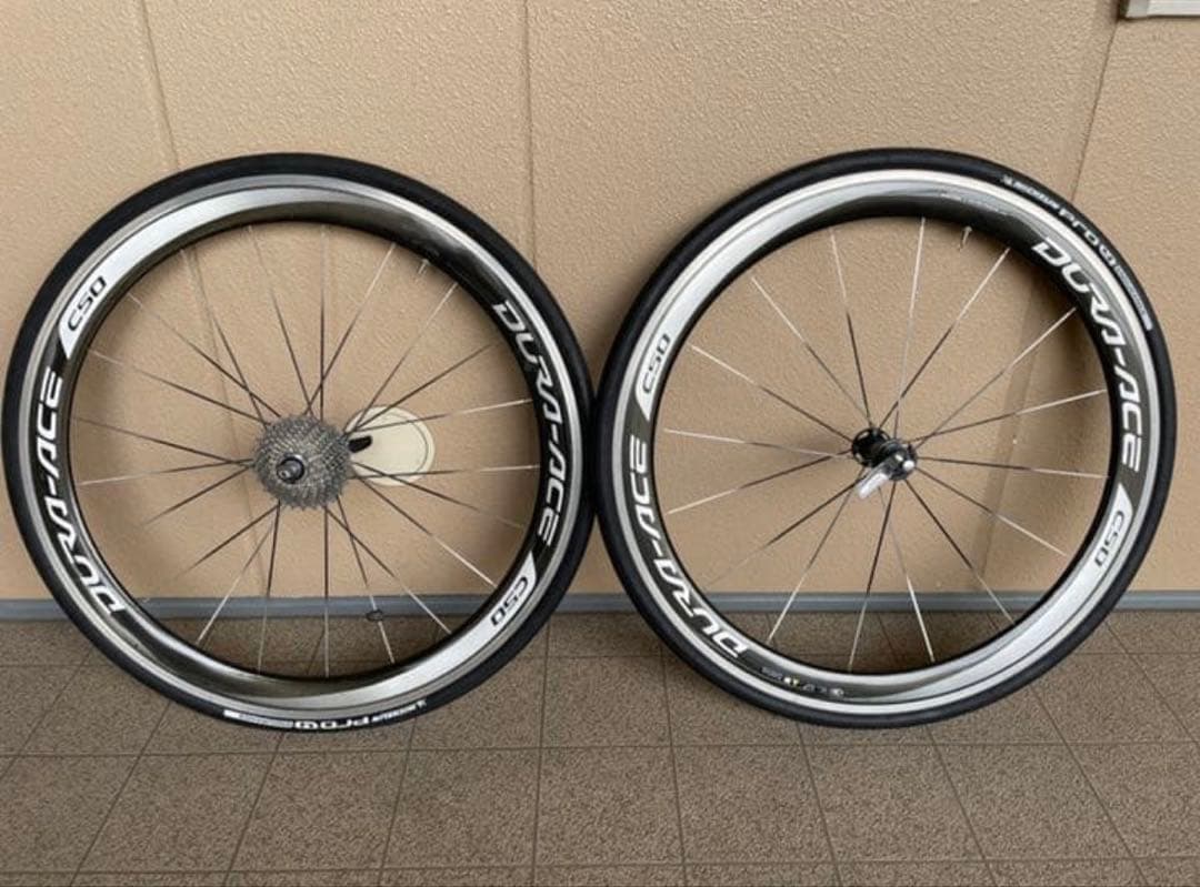 シマノ　Dura-Aceホイール　アルティグラスプロケット(11速)付き