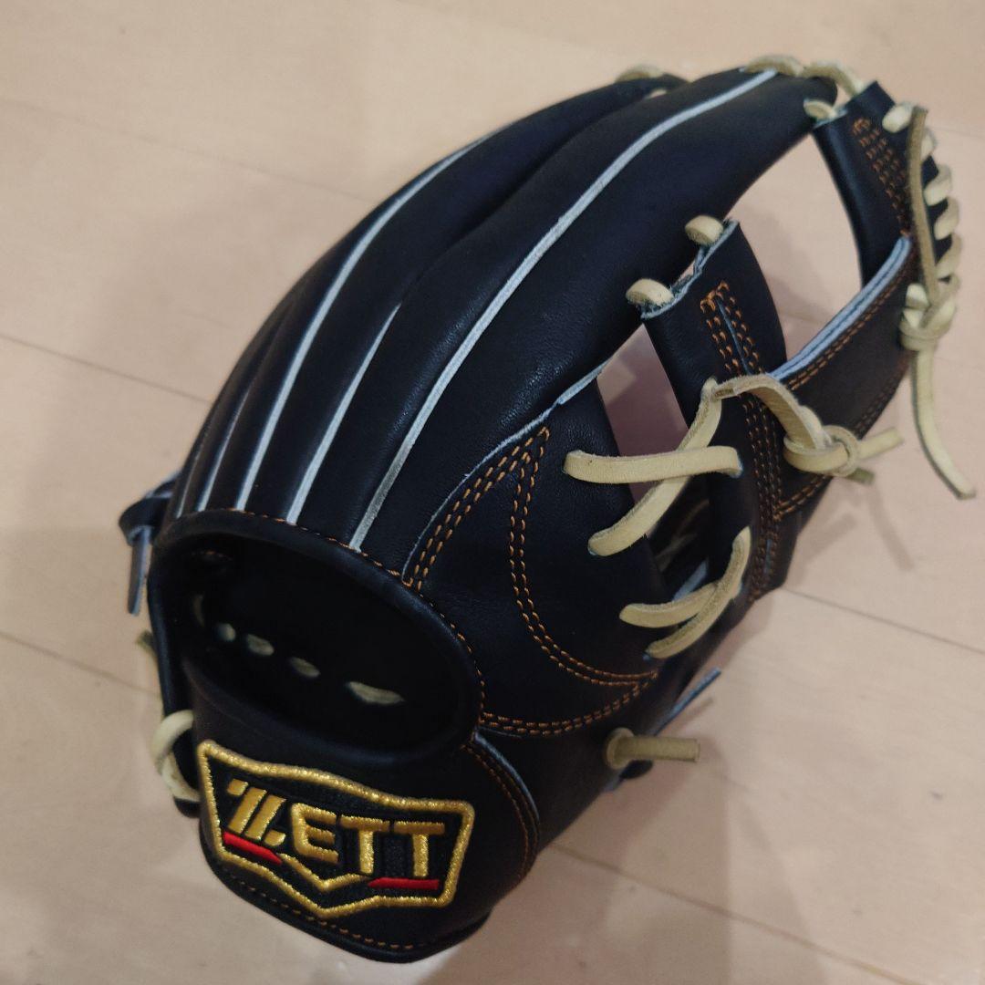 ZETT Prostatus少年 軟式グローブ 　ブラック