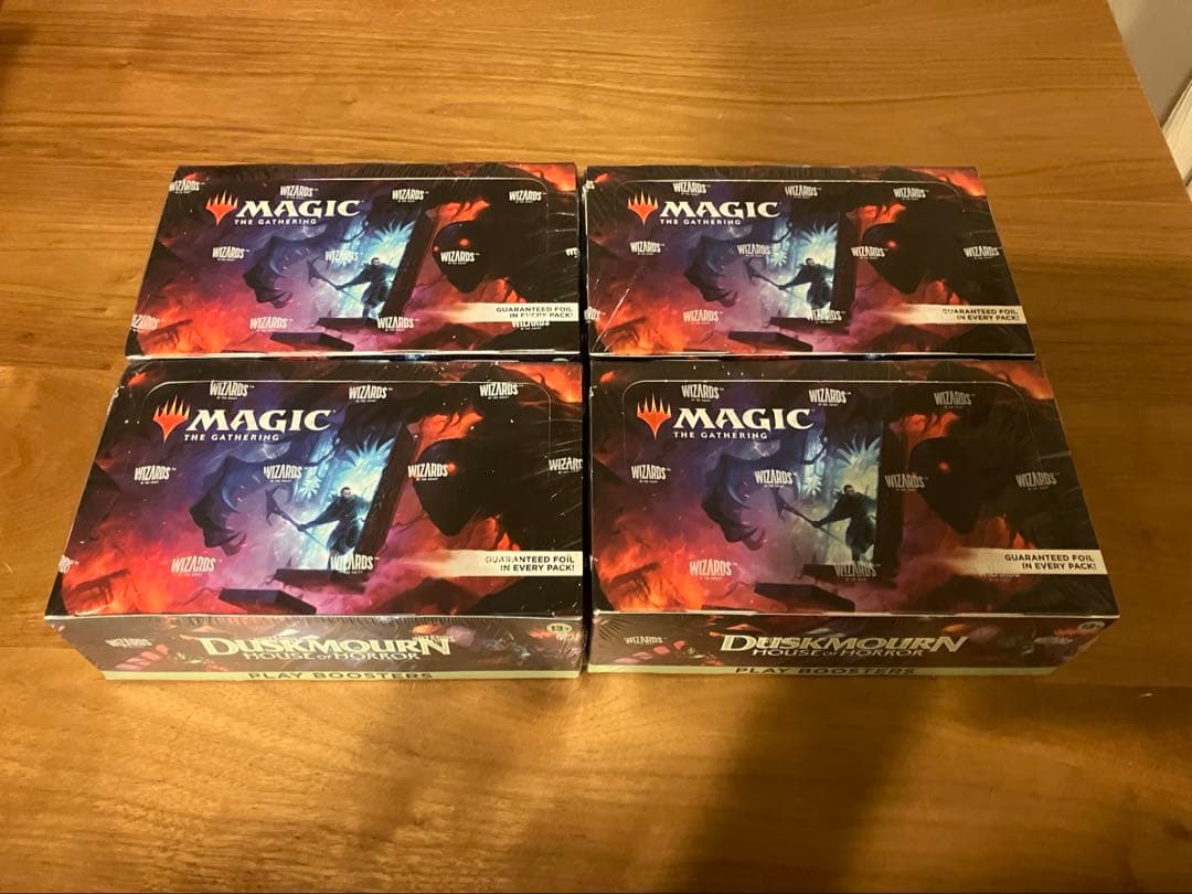 【未開封品】ダスクモーン英語版　プレイブースター 4ボックス