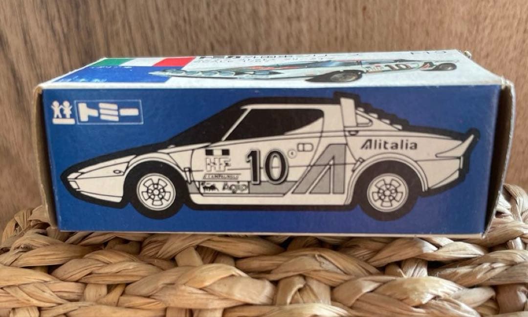 〈トミカ〉 F19 ランチア ストラトス ラリータイプ ホビーショウ(日本製)