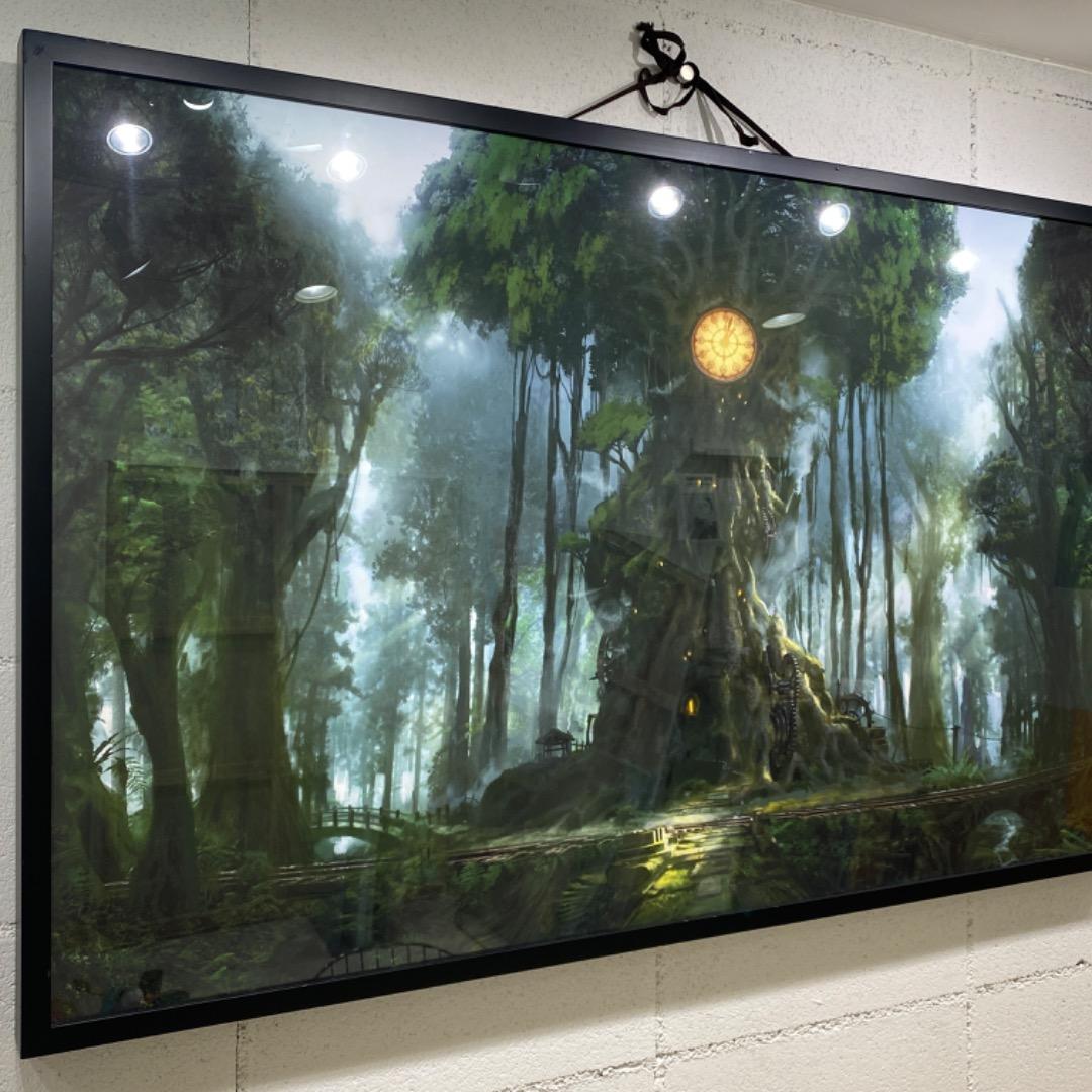 【ジークレー版画】 時計台の絵 西野亮廣（限定品２０刷）