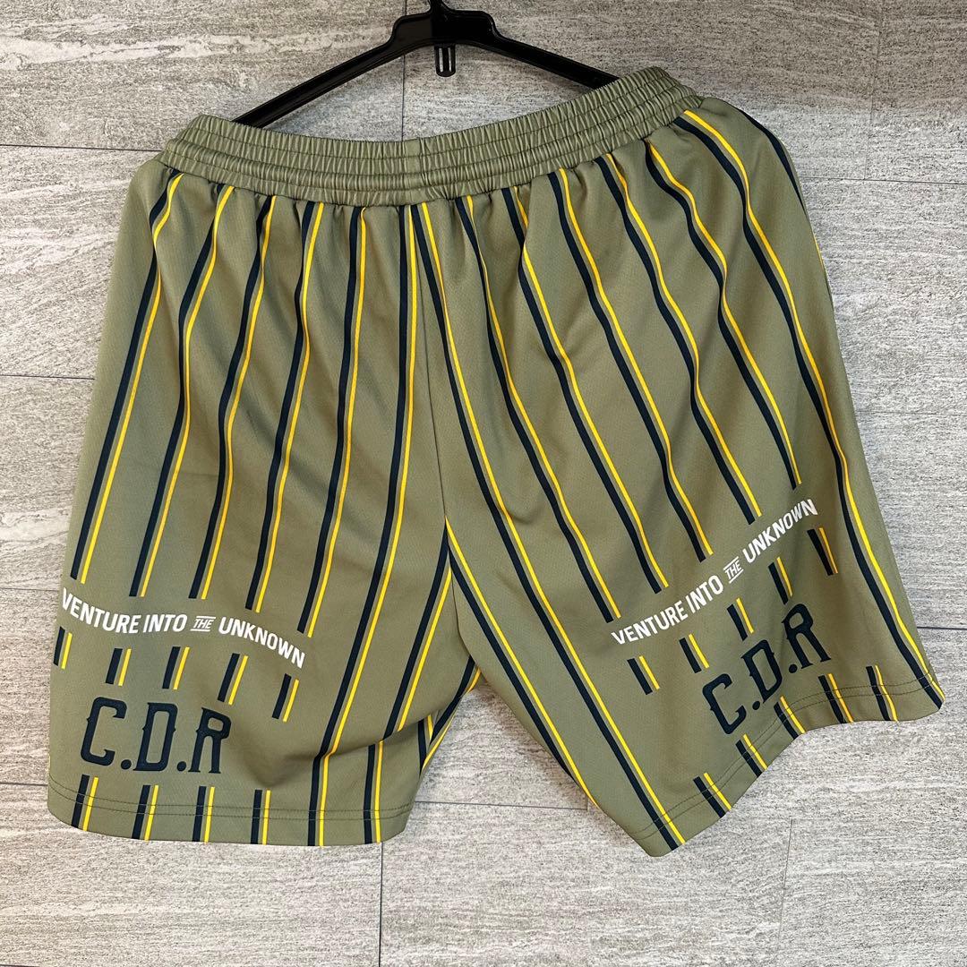 定価13860円　セットアップcaldeira カーキ　ストライプ