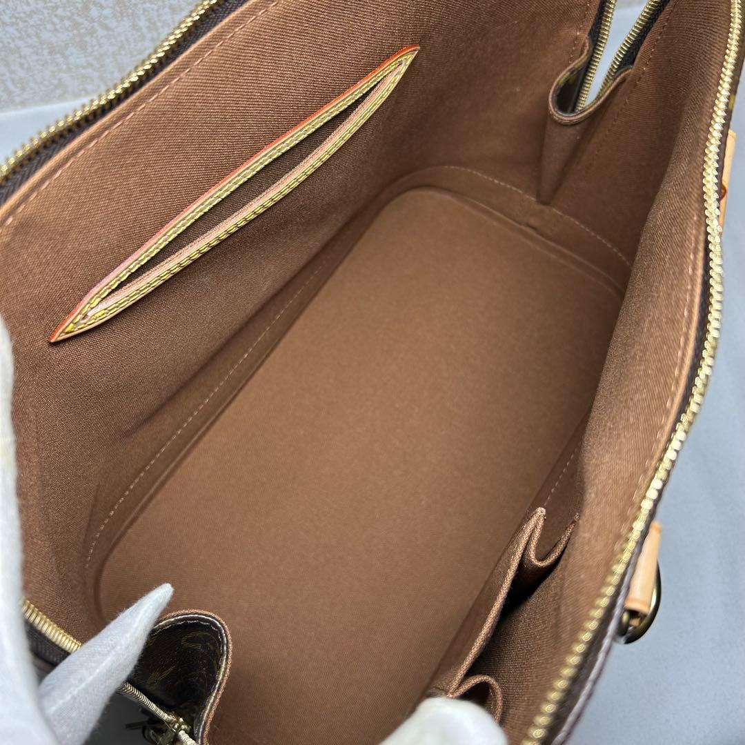 超美品 正規品 ルイヴィトン モノグラム アルマ ハンドバッグ カデナ 保存袋