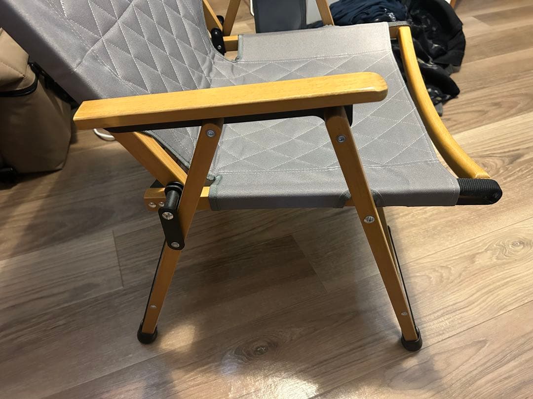 WAQ x URBAN フォールディングウッドチェア 2脚セット