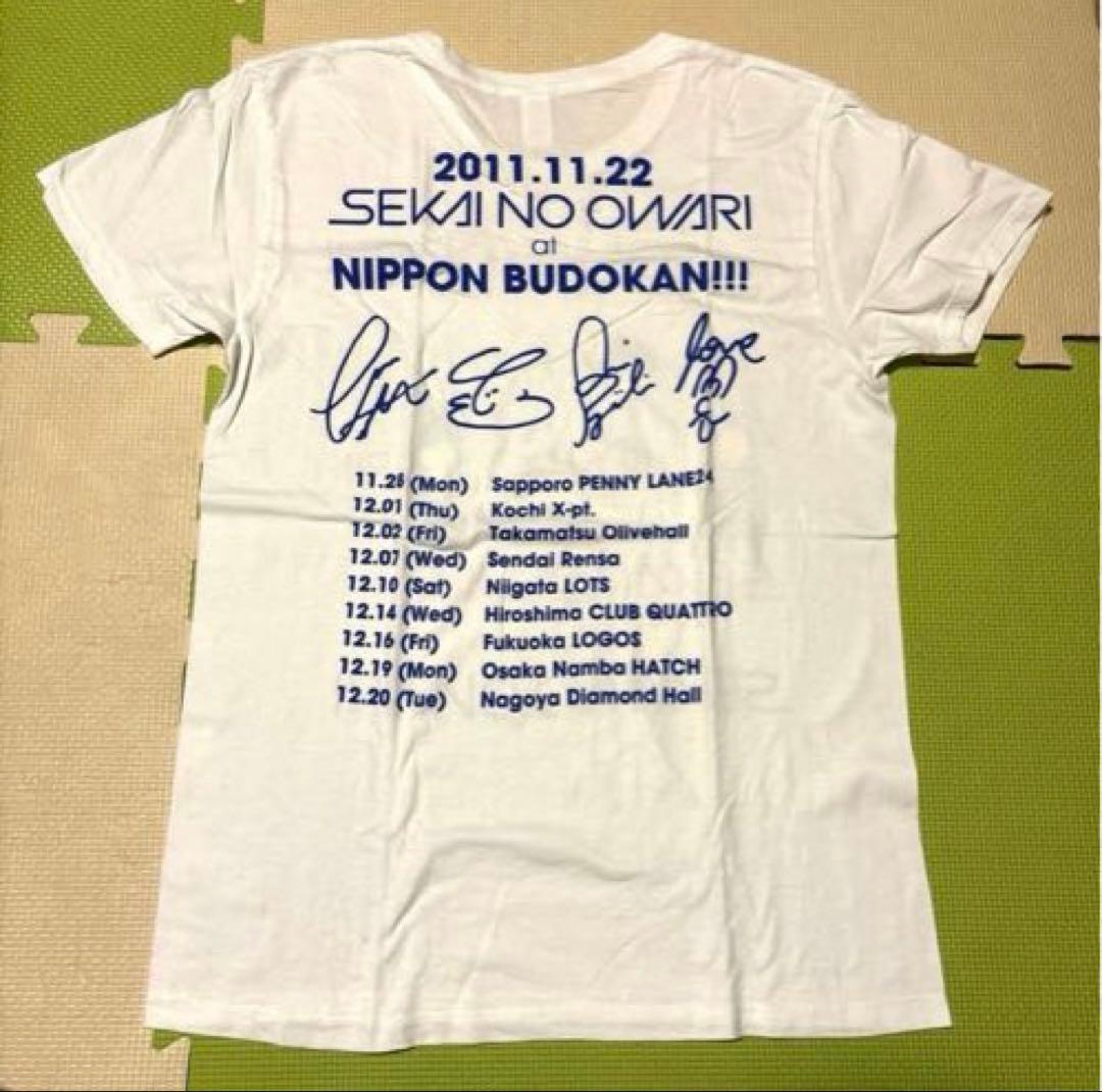 【SEKAI NO OWARI セカオワ】2011年 日本武道館限定 Tシャツ