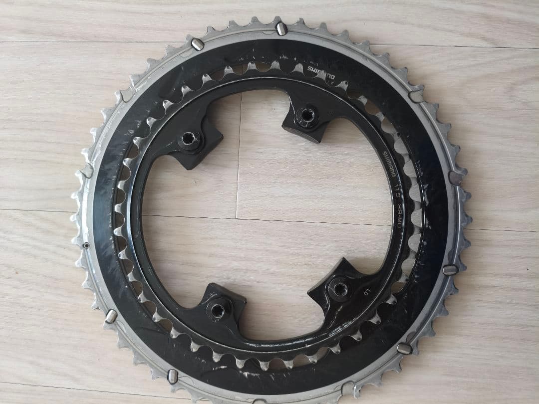 duraace9000 53T 39T チェーンリング