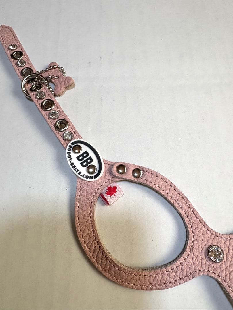 BuddyBelt（PINK）4号　スワロフスキー付