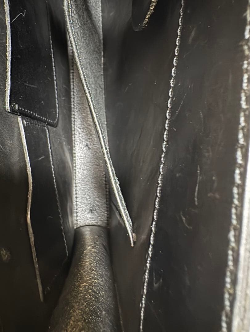 【ヘルツ】二本手薄マチビジネスバック　Sサイズ