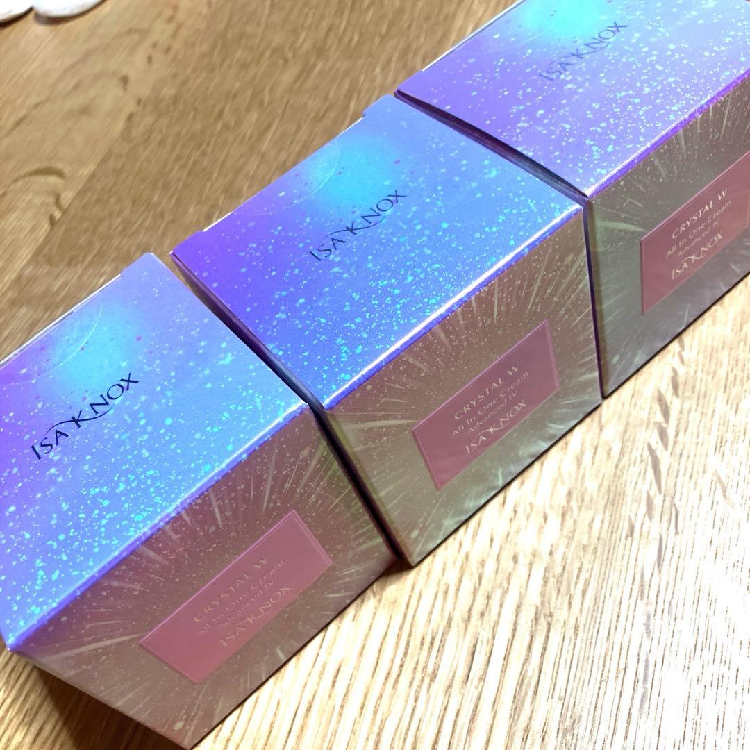 ISA KNOX CRYSTAL W All in One Cream 3個