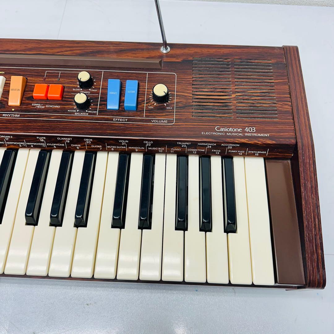CASIO ヴィンテージ電子キーボード Casiotone403