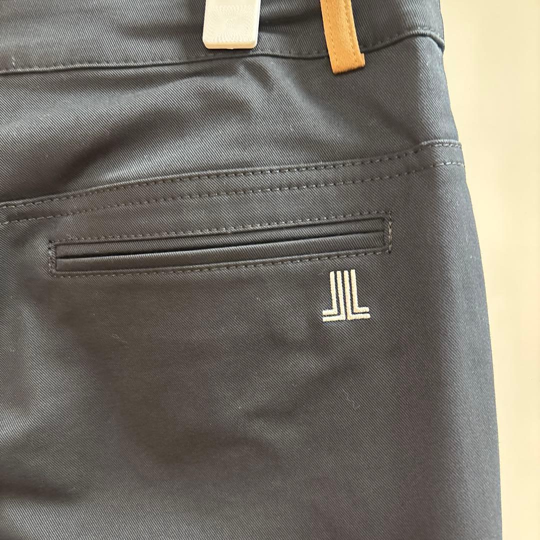 LANVIN SPORT ストレッチ綿 黒パンツ レディース